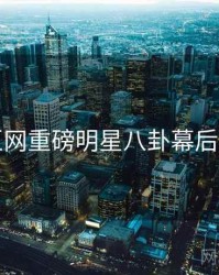 麻豆网重磅明星八卦幕后真相